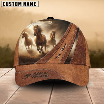 Joycorners Horse Lovers Customized Name Cap