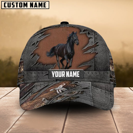 Joycorners Horse Lovers Customized Name Cap