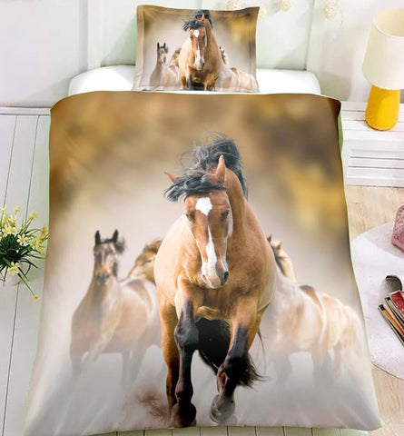 JoyCorners Horse Lovers 3D Bedding Set