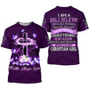Joycorners I Am A Bible Believe Cross Butterfly Jesus 3D Shirt