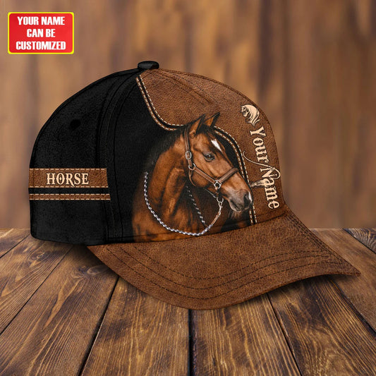 Joycorners Horse Customized Name Cap