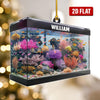 Joycorners Personalized Aquarium Fish Tank Christmas Ornament Custom Name Gift Ideas For Him Boys Kids Ornament Fish Aquarium Ornament Christmas Tree