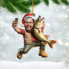 Joycorners Custom Photo Fisherman - Fishing Personalized Ornament - Funny Christmas Gift For Fishing Lovers, Fisherman