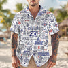 Joycorners USA 250th Anniversary Eagle Patriotic Hawaiian Shirt, 1776-2026 American Freedom Apparel