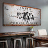 Joycorners Horse Art Ranch Sign Personalized Name Canvas Cattle Ranch Signs