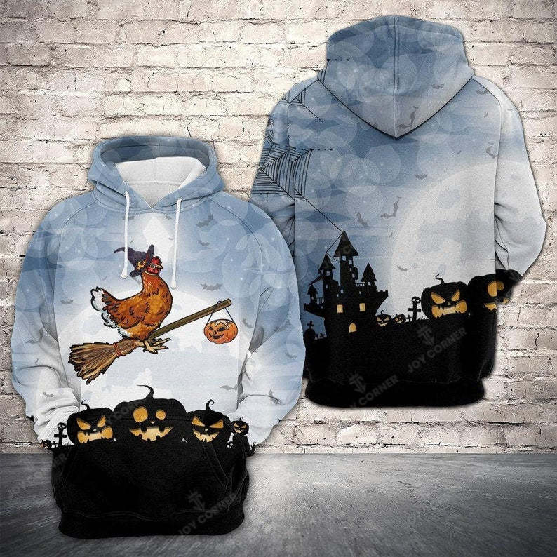 Joycorners Halloween Chicken 3D Shirt