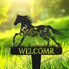 Personalized Name Horse Metal Sign