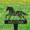 Personalized Name Horse Metal Sign