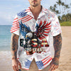 Joycorners Patriotic Bald Eagle USA 250 Years Hawaiian Shirt, American Freedom Apparel