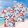 Joycorners Personalized 250 Years Of Freedom America Hawaiian Shirt, USA Independence Apparel