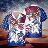 Joycorners Personalized Custom Name America 4th Of July Hawaiian Shirt, Patriotic Gift