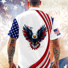 Joycorners Personalized USA 250th Anniversary Semiquincentennial Patriotic Hawaiian Shirt
