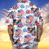 Joycorners 250 Years America 1776-2026 Patriotic Hawaiian Shirt, USA Freedom Apparel