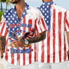 Joycorners 250 Years Of Freedom Tropical Hawaiian Shirt, USA Independence Apparel