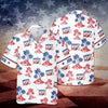 Joycorners Custom Name America 250 Years Anniversary Patriotic Hawaiian Shirt