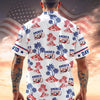 Joycorners Custom Name America 250 Years Anniversary Patriotic Hawaiian Shirt