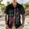 Joycorners Custom Name We The People Patriotic Hawaiian Shirt, USA Freedom Gift