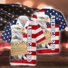 Joycorners Eagle America Independence Day Cool Hawaiian Shirt, USA Patriotic Outfit