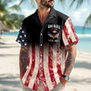 Joycorners Patriotic God Bless America Eagle 250th Anniversary Hawaiian Shirt