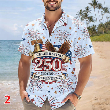 Joycorners Personalized Celebrating 250 Years Of Independence Hawaiian Shirt Style 2