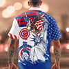 Joycorners Personalized Custom Name America 4th Of July Hawaiian Shirt, Patriotic Gift