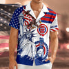 Joycorners Personalized Custom Name America 4th Of July Hawaiian Shirt, Patriotic Gift