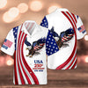 Joycorners Personalized USA 250th Anniversary 1776-2026 Hawaiian Shirt, American Freedom Apparel