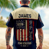 Joycorners We The People 1776-2026 Blue Independence Day Hawaiian Shirt