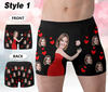 Joycorners Anniversary/Valentine's Day Gift, Custom Boxer Briefs