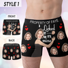 Joycorners Anniversary/Valentine's Day Gift, Custom Boxer Briefs