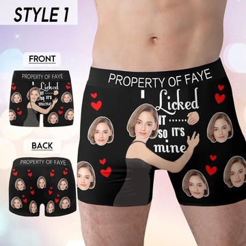 Joycorners Anniversary/Valentine's Day Gift, Custom Boxer Briefs