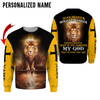 Joycorners Custom Name Jesus 3D Shirt
