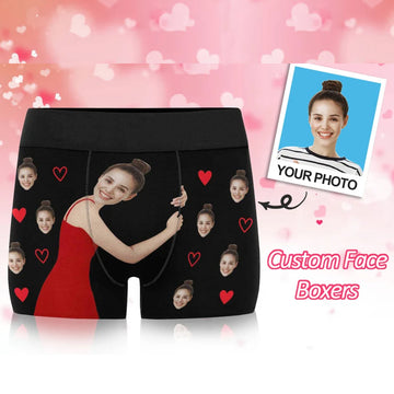 Joycorners Anniversary/Valentine's Day Gift, Custom Boxer Briefs