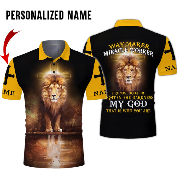 Joycorners Custom Name Jesus 3D Shirt