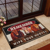 Joycorners Beefmaster Cattle Wipe Your Hooves Doormat