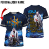 Joycorners Jesus Saved My Life Custom Name 3D Shirt