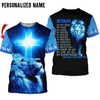 Joycorners Jesus Custom Name 3D Shirt