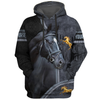 Joycorners Custom Name Horse Lovers 3D Hoodie