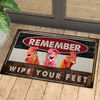 Joycorners Chickens Wipe Your Hooves Doormat