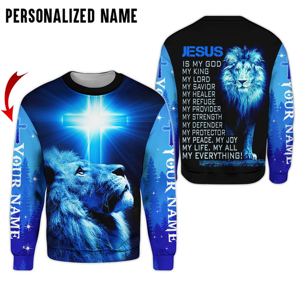 Joycorners Jesus Custom Name 3D Shirt