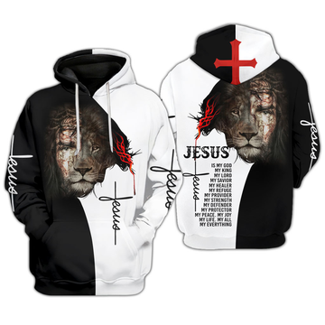 Joycorners JESUS IS MY GOD – MY KING – MY LORD 3D Shirt