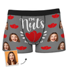 Joycorners Anniversary/Valentine's Day Gift, Custom Boxer Briefs