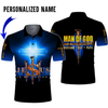 Joycorners Custom Name Man of God Husband Dad Papa Jesus is my savior 3D Shirt