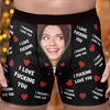 Joycorners Anniversary/Valentine's Day Gift, Custom Boxer Briefs