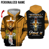 Joycorners Personalized Name Normal Isn’t Coming Back Jesus Is Revelation 14 Cross Lion 3D Shirt