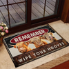 Joycorners Highland Cattle Wipe Your Hooves Doormat