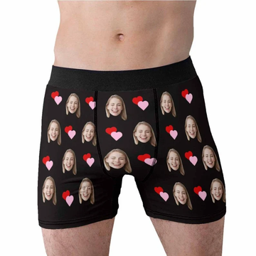 Joycorners Anniversary/Valentine's Day Gift, Custom Boxer Briefs