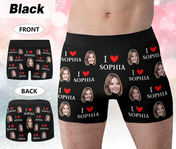 Joycorners Anniversary/Valentine's Day Gift, Custom Boxer Briefs