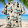 Joycorners Retro Camper And Campfire Drinking Hawaiian Shirt