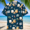 Joycorners Angry Marshmallow On Fire Hawaiian Shirt